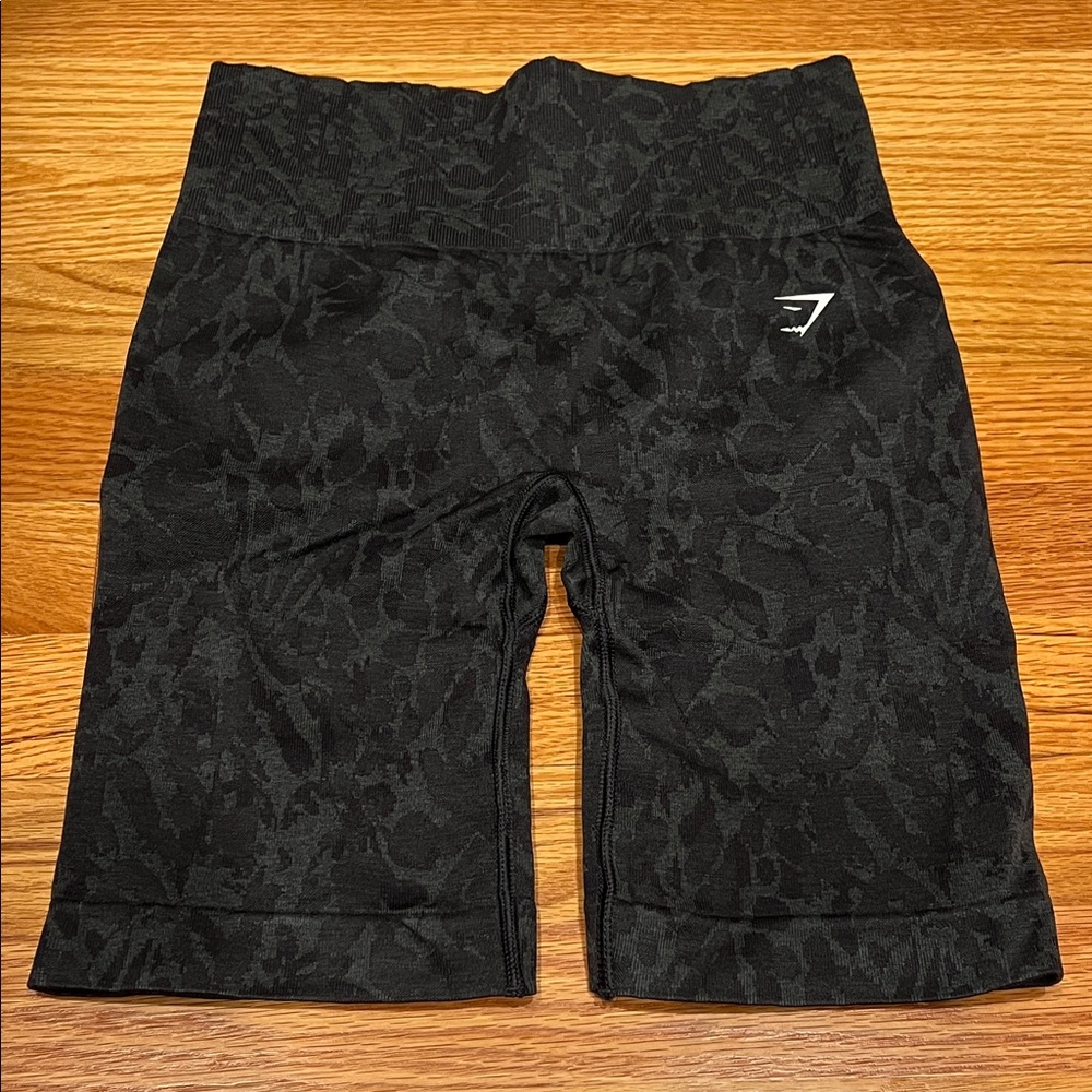 Gymshark Black Textured Shorts
